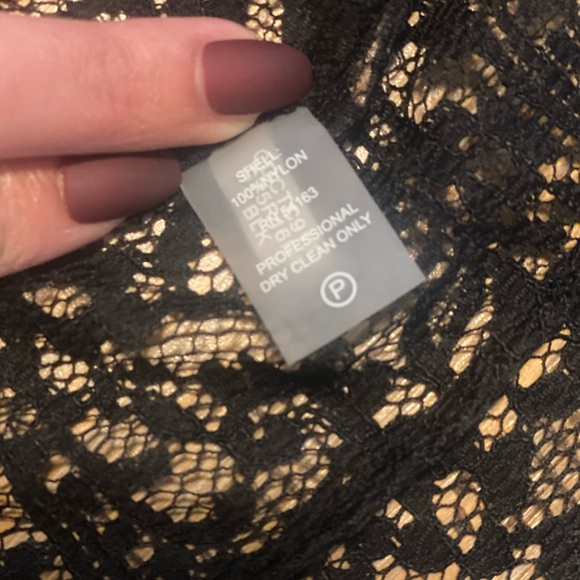 Calvin Klein Black Lace Shrug Sweater - Picture 5 of 5